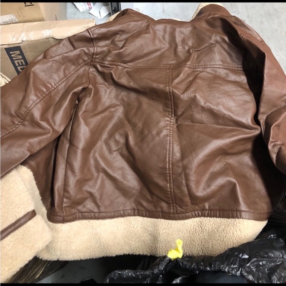 UNIVERSAL THREAD WOOL/LEATHER  JACKET - Picture 3 of 3